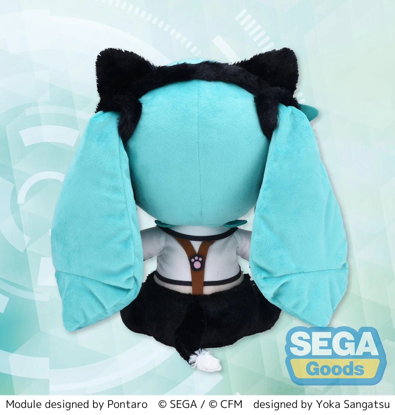 《預訂》SEGA [Fuwa Petit毛公仔]《初音未來》初音 - Kiity Cat - (LL) - Microworks ACG