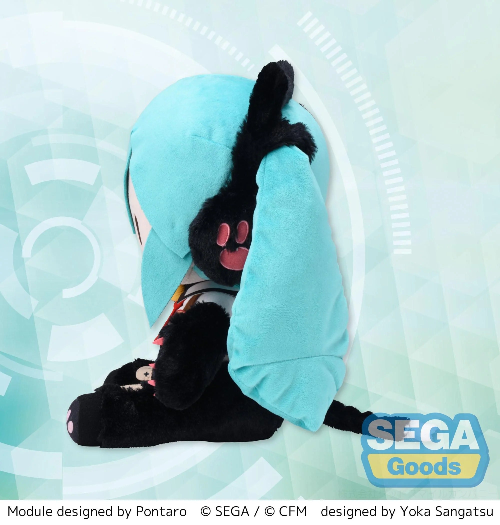 《預訂》SEGA [Fuwa Petit毛公仔]《初音未來》初音 - Kiity Cat - (LL) - Microworks ACG