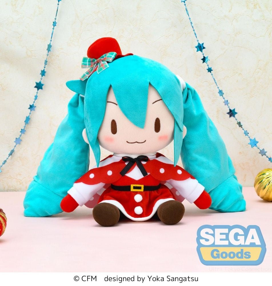 《預訂》SEGA [Fuwa Petit毛公仔]《初音未來》初音未來 - 聖誕節 - (LL) - Microworks ACG