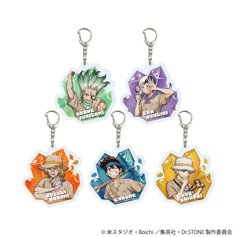 Dr. Stone新石紀 壓克力匙扣09 探險家Ver.(原畫繪圖) 日版 [盲抽]  (共5款) - Microworks ACG