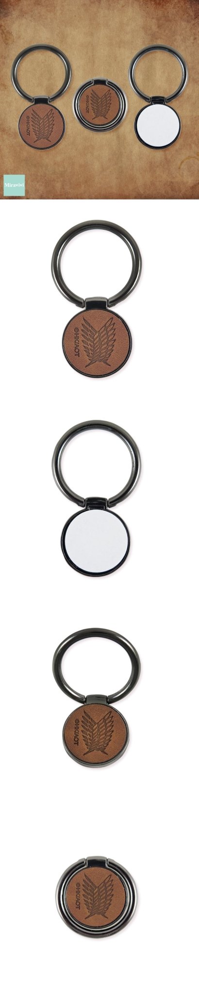 進擊的巨人 指環扣手機支架 調查兵團 - Microworks ACG