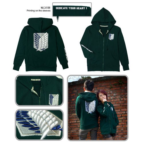 進擊的巨人 調查兵團連帽外套 - Microworks ACG