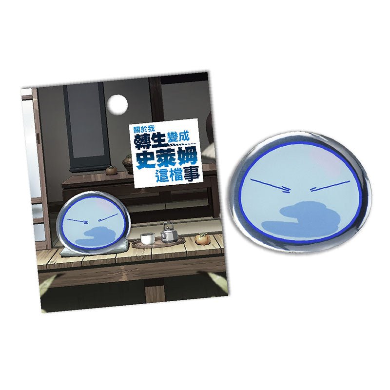 轉生史萊姆 金屬角色徽章 A款 史萊姆 - Microworks ACG