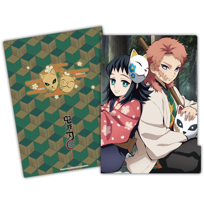 鬼滅之刃 五層A4文件夾 C款 錆兔+真菰 - Microworks ACG