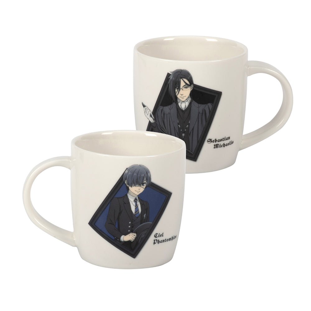 黑執事 全彩 陶瓷杯 350ml A款 謝+賽 - Microworks ACG