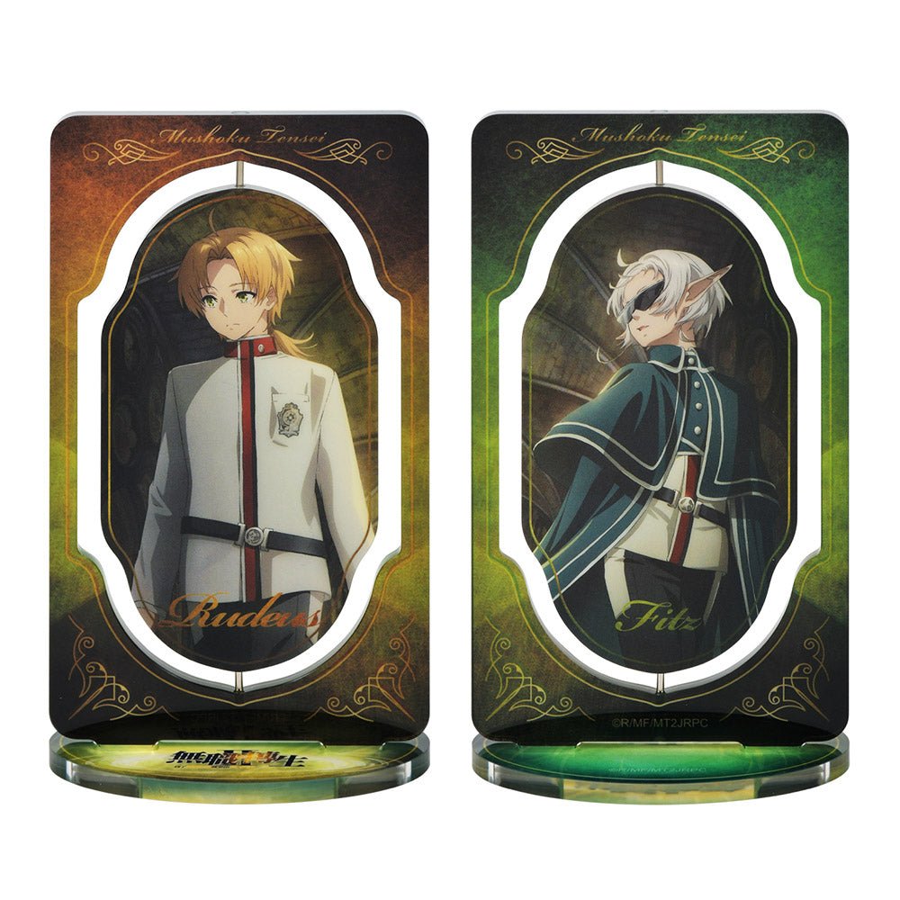 無職轉生 壓克力牌(旋轉) A款 魯+希 - Microworks ACG