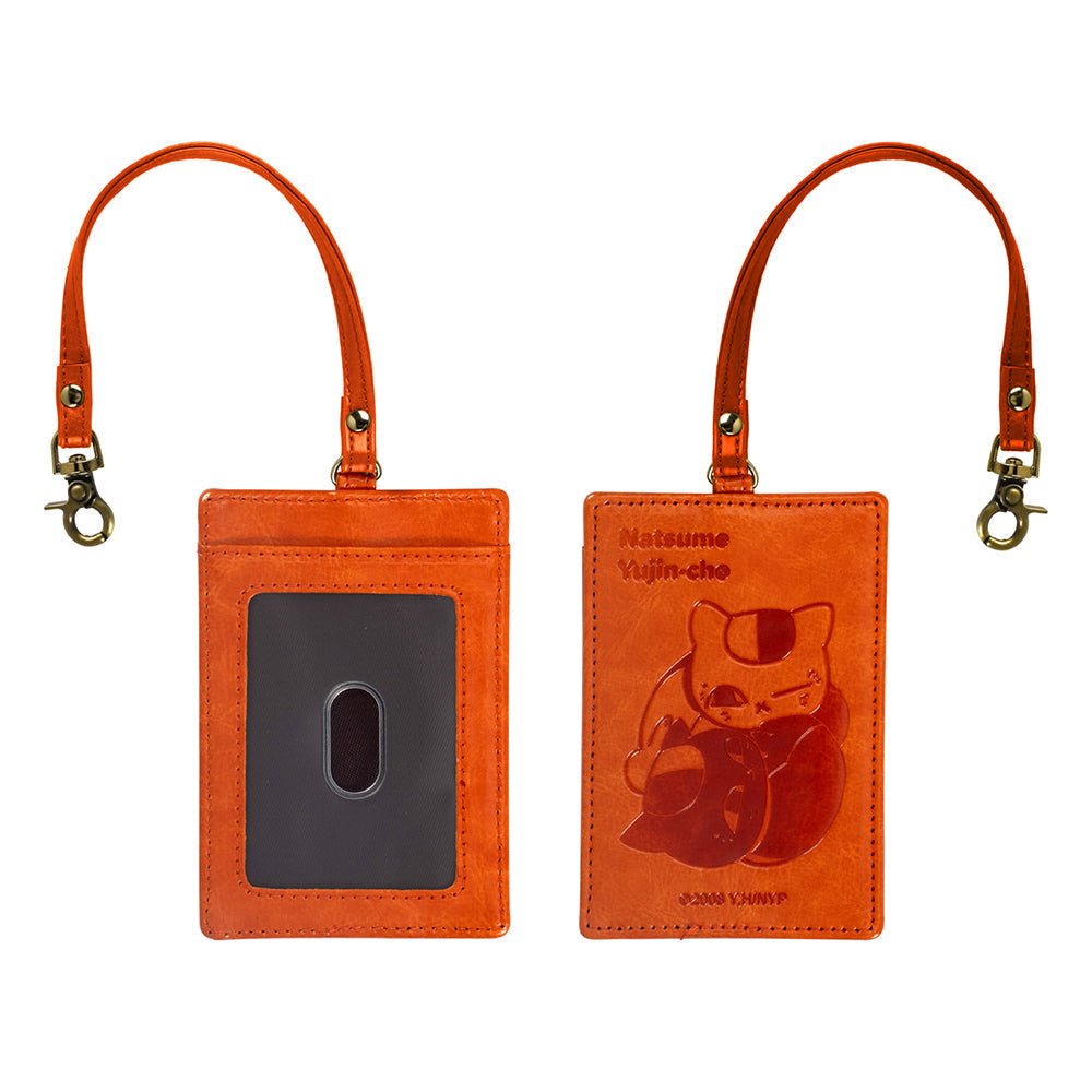 夏目友人帳 證件套(烙印皮質) C款 貓咪+黑貓 - Microworks ACG