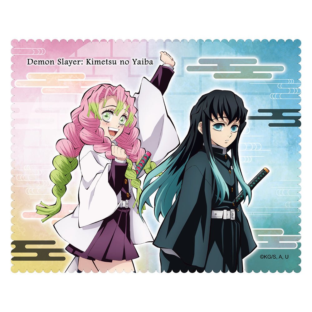 鬼滅之刃 拭鏡布(全彩) B款 戀柱+霞柱 - Microworks ACG