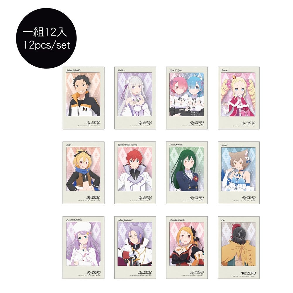 從零開始 拍立得風明信片組(12入) A款 綜合 - Microworks ACG