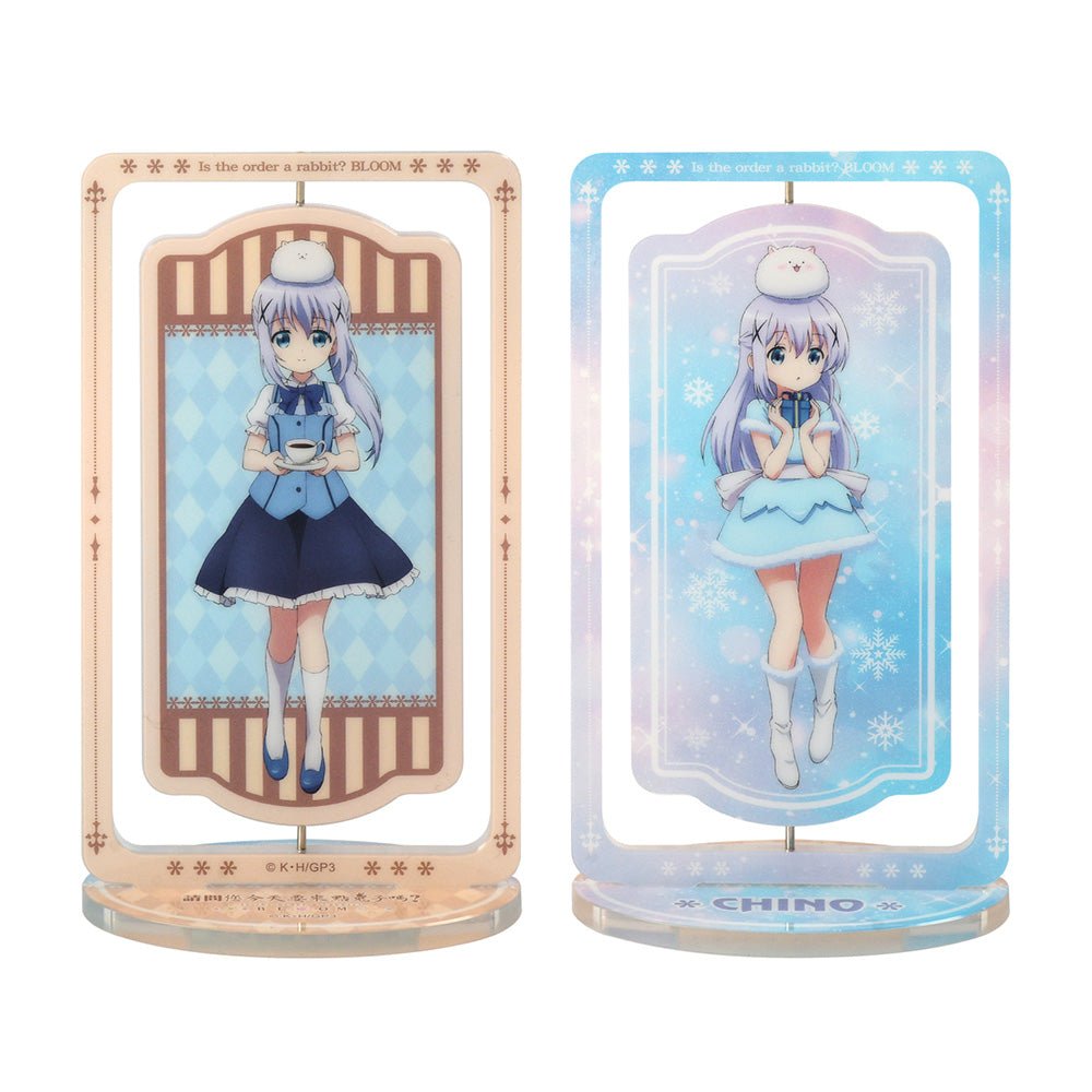 請問您今天要來點兔子嗎? 壓克力牌(旋轉) A款 智乃 - Microworks ACG