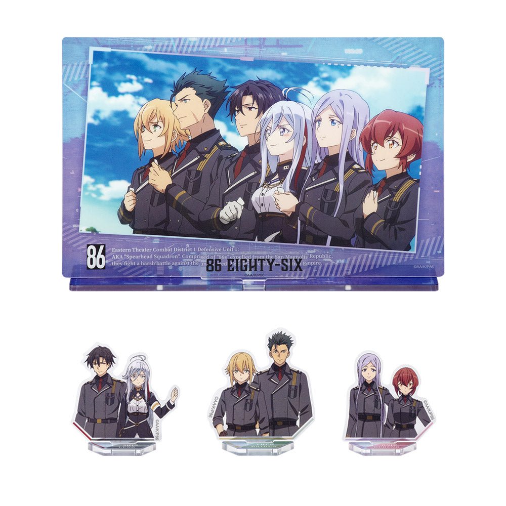86不存在的戰區 壓克力立牌組(背景) A款 綜合 - Microworks ACG