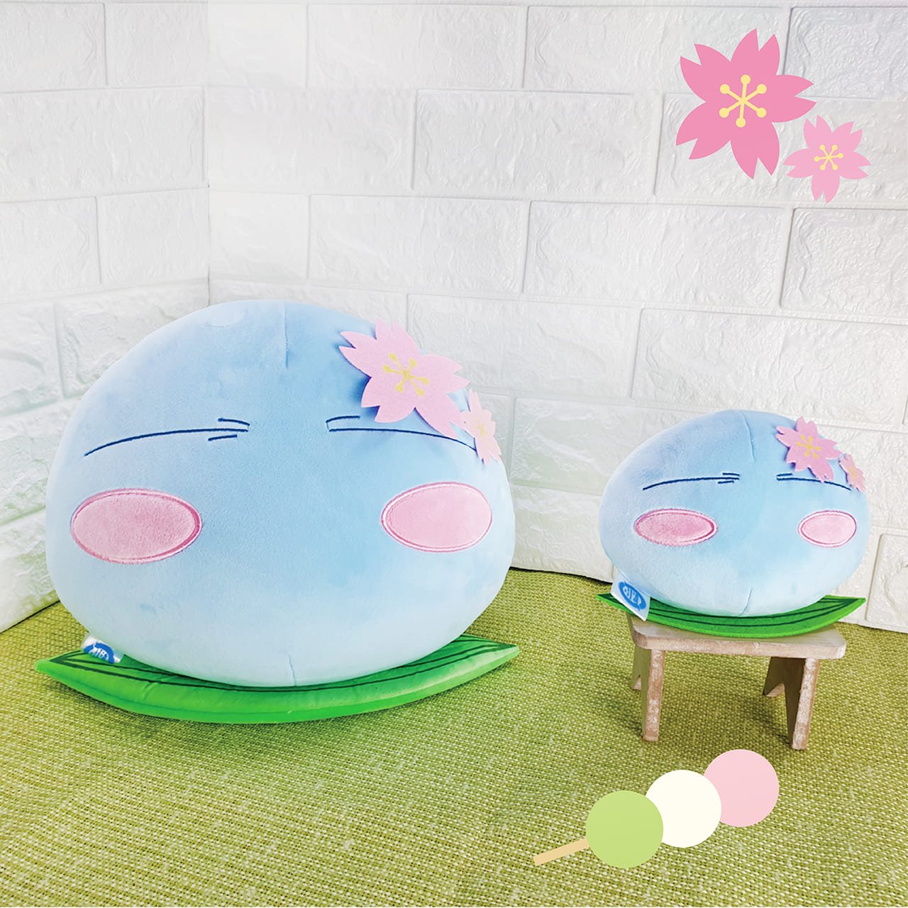 轉生史萊姆 絨毛公仔 櫻花大福 - Microworks ACG