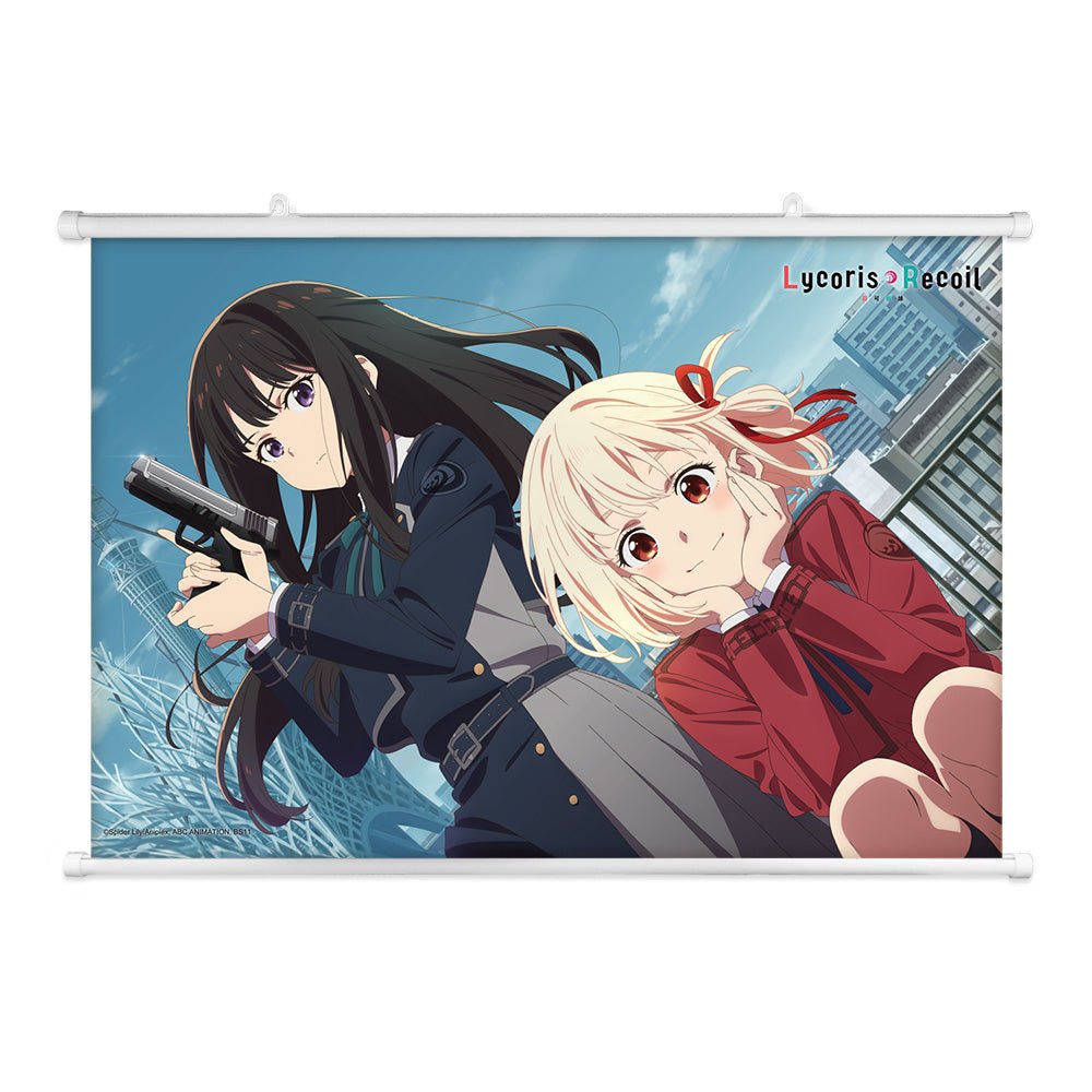 莉可麗絲 布掛畫(橫向) A款 千+瀧 - Microworks ACG