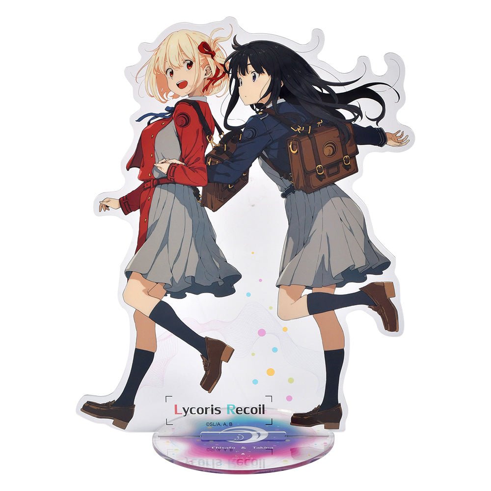 莉可麗絲 雙人壓克力立牌(30cm) A款 千+瀧 - Microworks ACG