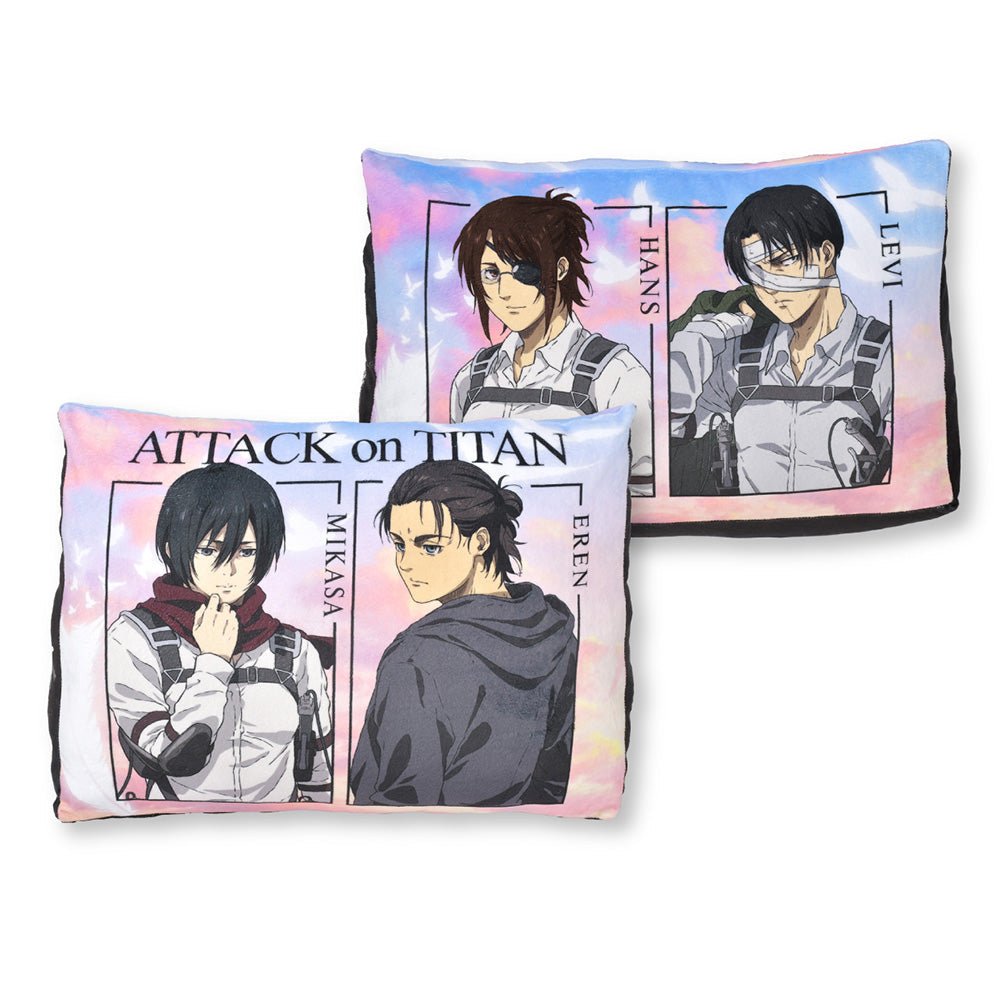 進擊的巨人 三角腰靠枕(大) A款 綜合 - Microworks ACG
