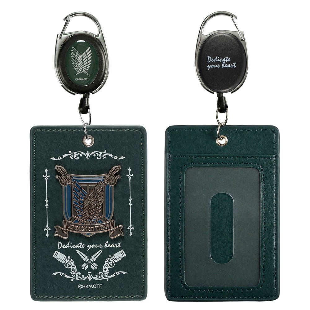 進擊的巨人 證件套(金屬造型) A款 調查兵團 - Microworks ACG