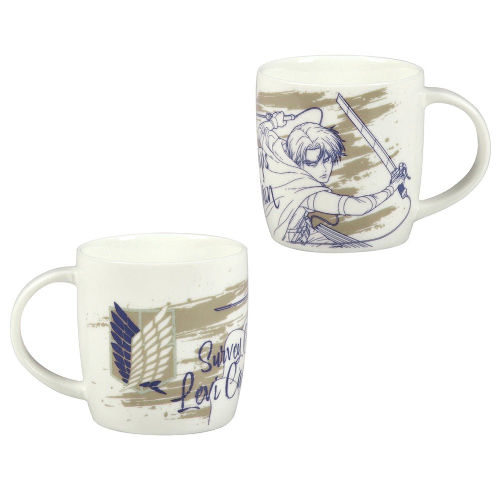 進擊的巨人 陶瓷杯350ml A款 - Microworks ACG