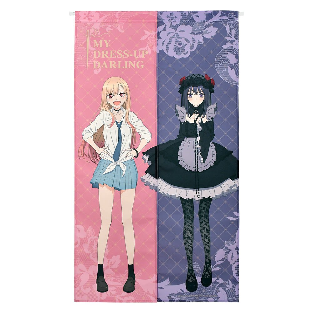 戀上換裝娃娃 長門簾85×150cm A款 海夢+雫 - Microworks ACG