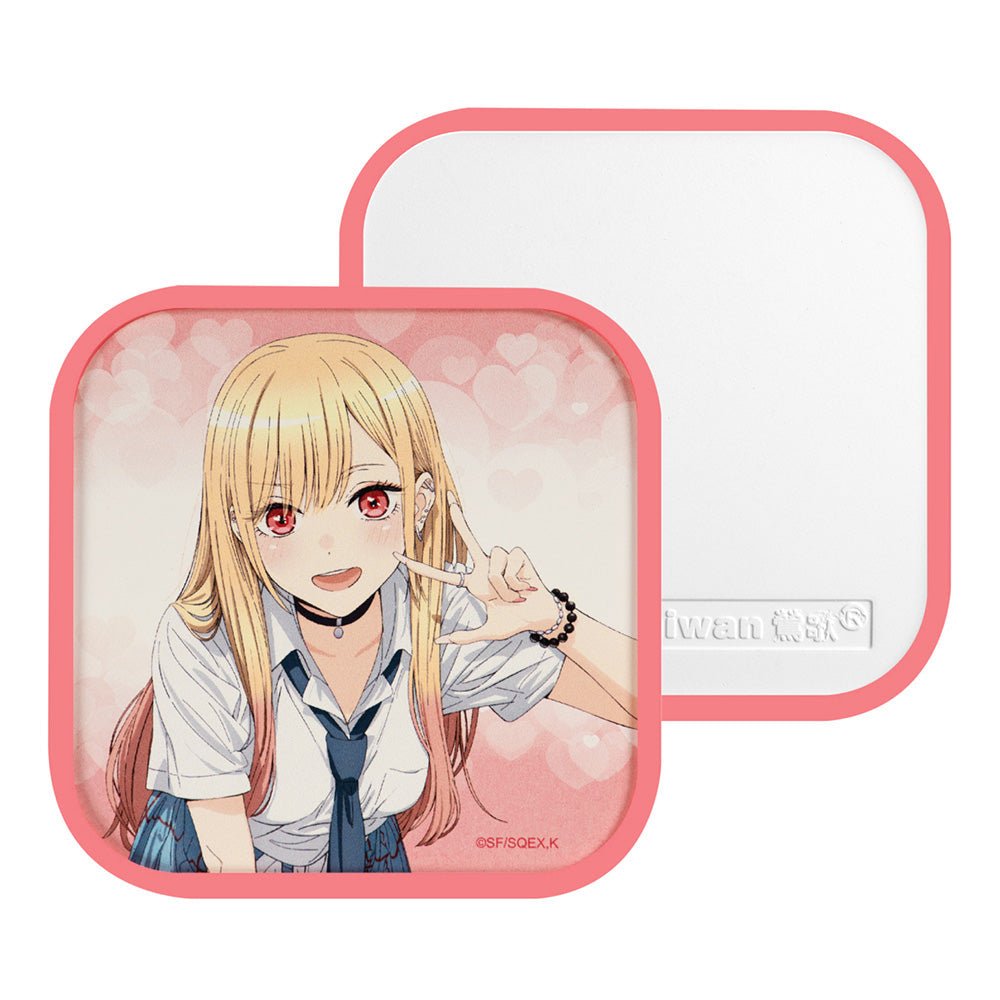 戀上換裝娃娃 吸水杯墊(方型) A款 海夢 - Microworks ACG