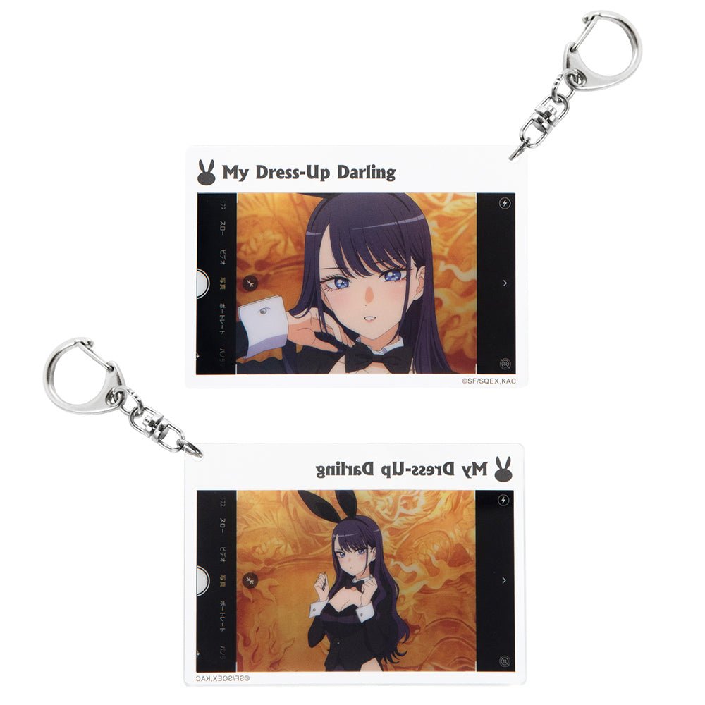 戀上換裝娃娃 大壓克力鎖匙扣 C款 - Microworks ACG