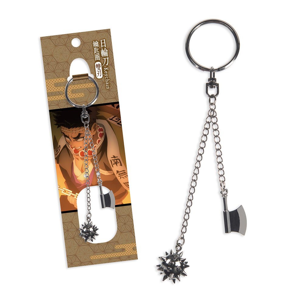 鬼滅之刃 日輪刀鎖匙扣(雙刃) B款 岩柱 - Microworks ACG