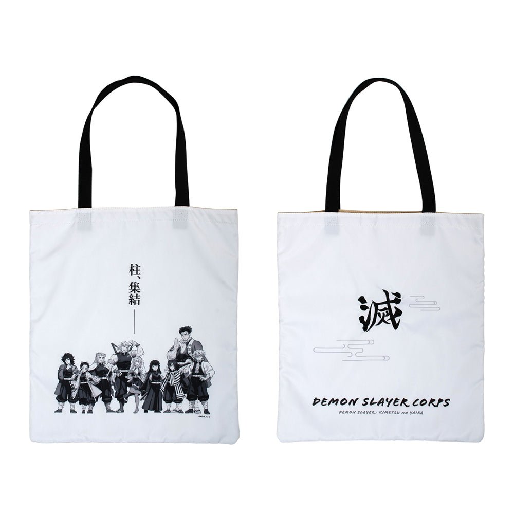 鬼滅之刃 經典刺繡托特包 A款 綜合 - Microworks ACG