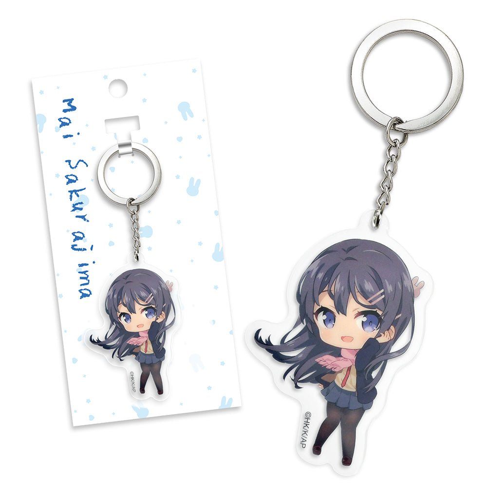 青春豬頭少年不會夢到嬌憐外出妹 鎖匙扣(壓克力) A款 學姊 - Microworks ACG