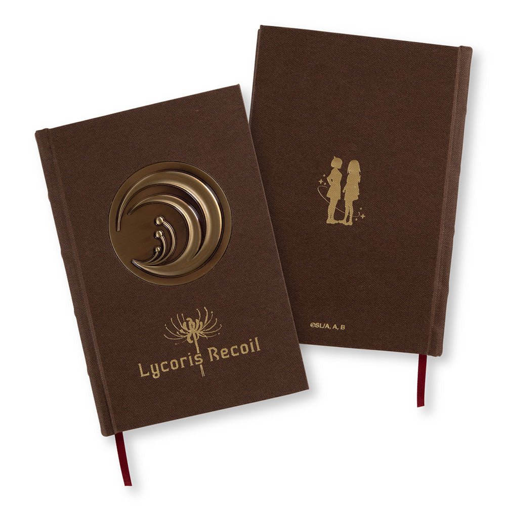 莉可麗絲 徽章質感筆記本 A款 - Microworks ACG