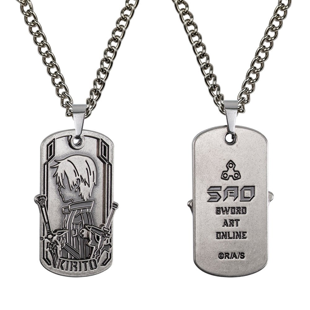刀劍神域 項鍊(軍牌) A款 桐人 - Microworks ACG