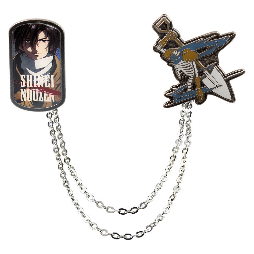 86不存在的戰區 徽章(金屬流蘇) A款 辛+送葬者 - Microworks ACG