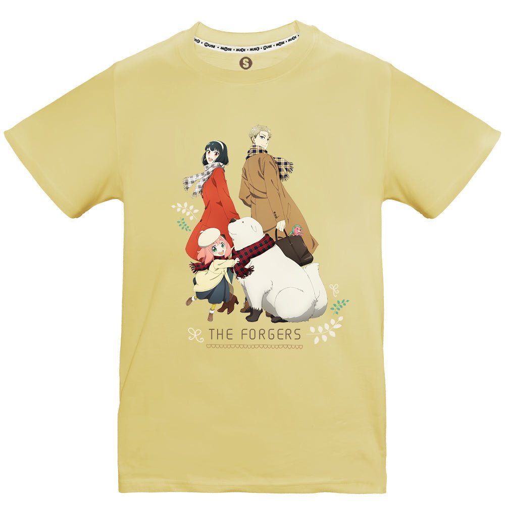 SPY×FAMILY 間諜家家酒 潮流全彩T-shirt 佛傑一家 - Microworks ACG