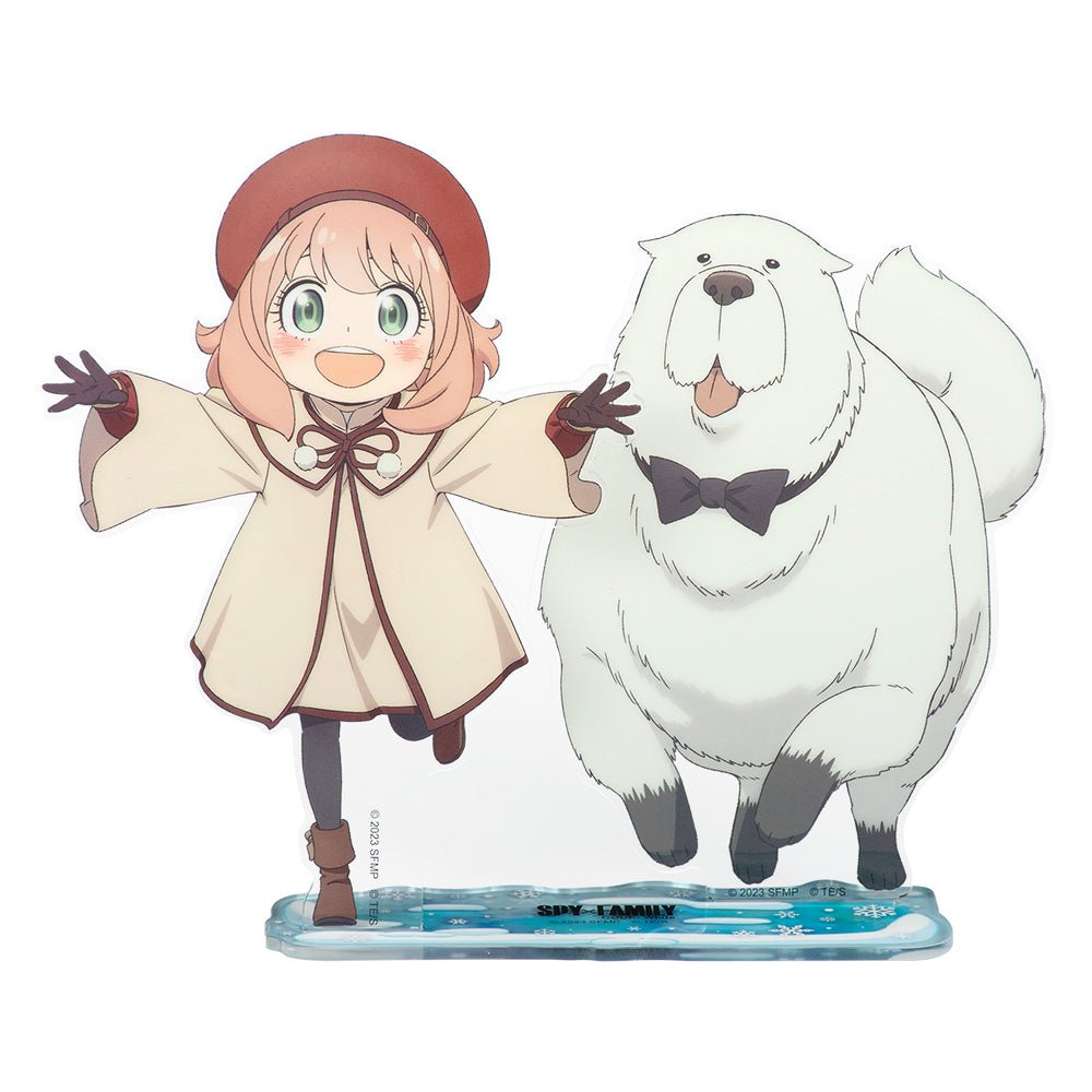 SPY×FAMILY 間諜家家酒 壓克力立牌(20cm) C款 安+彭 - Microworks ACG