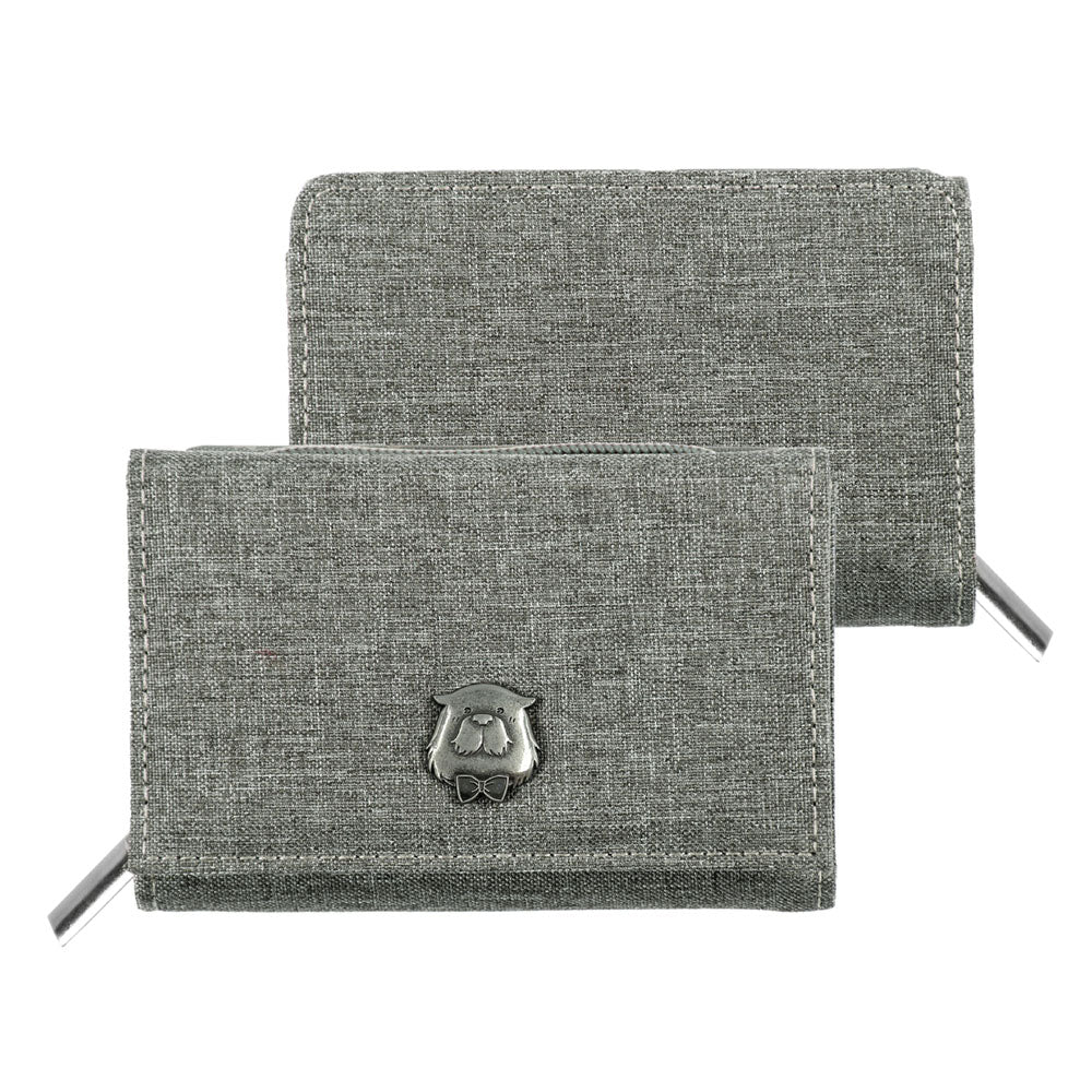 SPY×FAMILY 間諜家家酒 金屬造型扣式短夾(雪花布) 彭德 - Microworks ACG