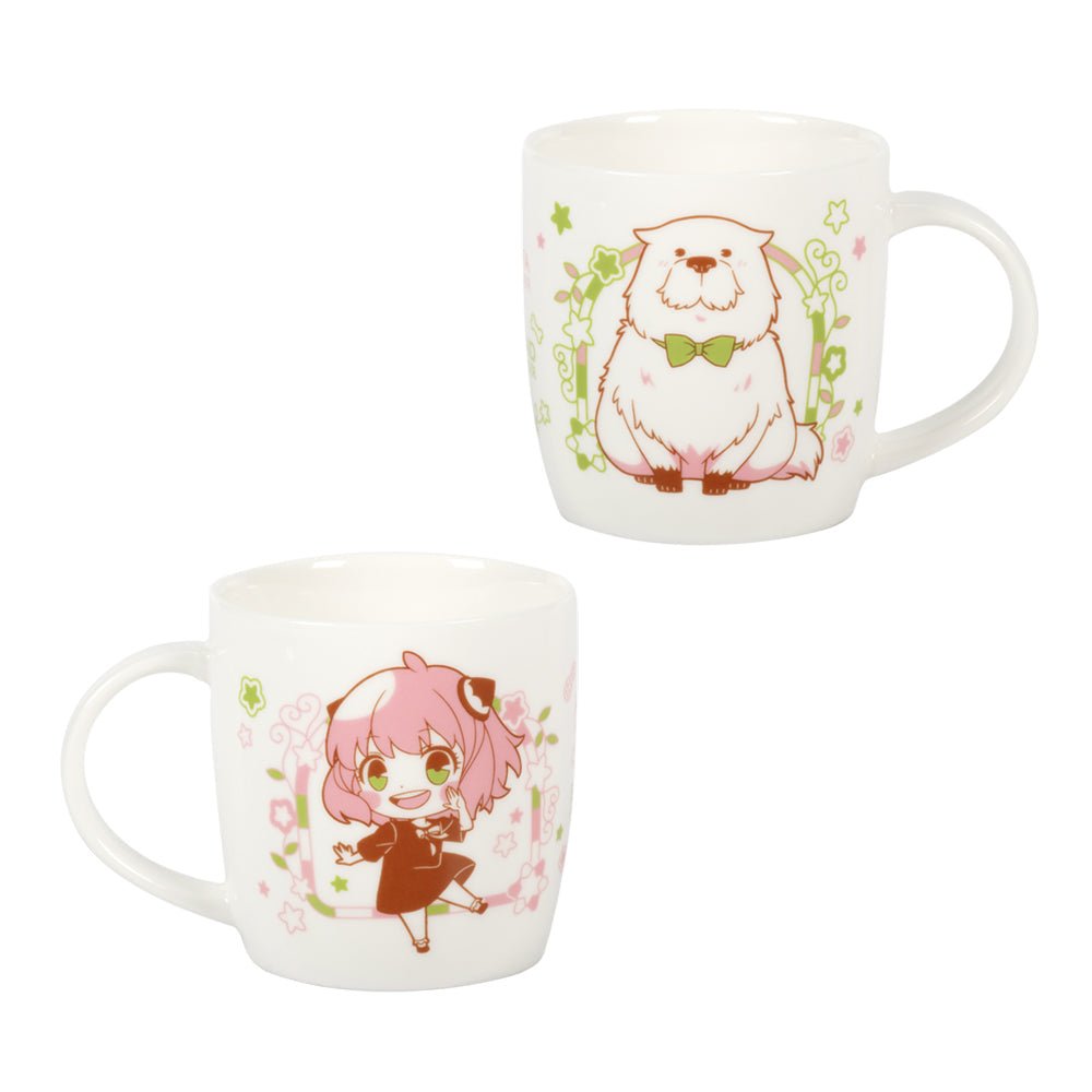 SPY×FAMILY 間諜家家酒 陶瓷杯 350ml B款 安+彭 - Microworks ACG