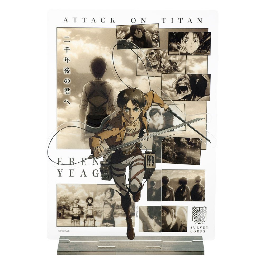 進擊的巨人 壓克力立牌(20cm) B款 艾 - Microworks ACG
