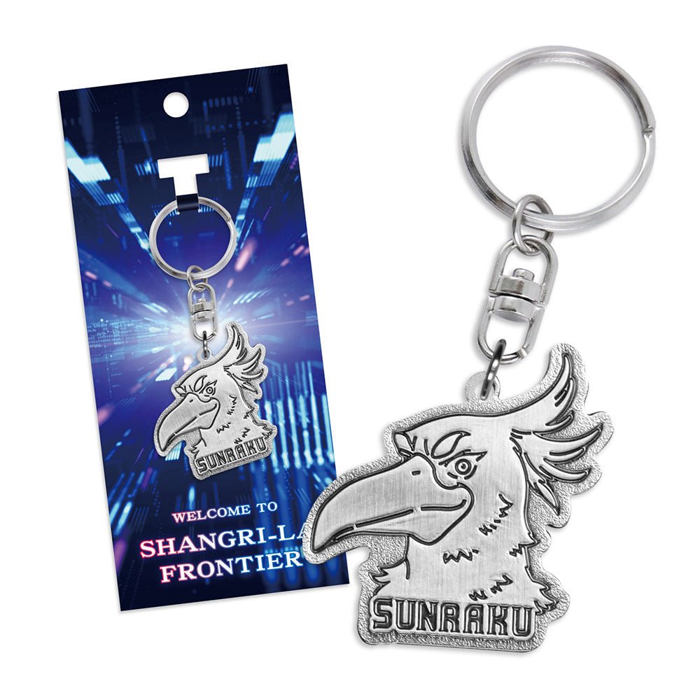 香格里拉·開拓異境 鎖匙扣(金屬造型) A款 鳥面 - Microworks ACG