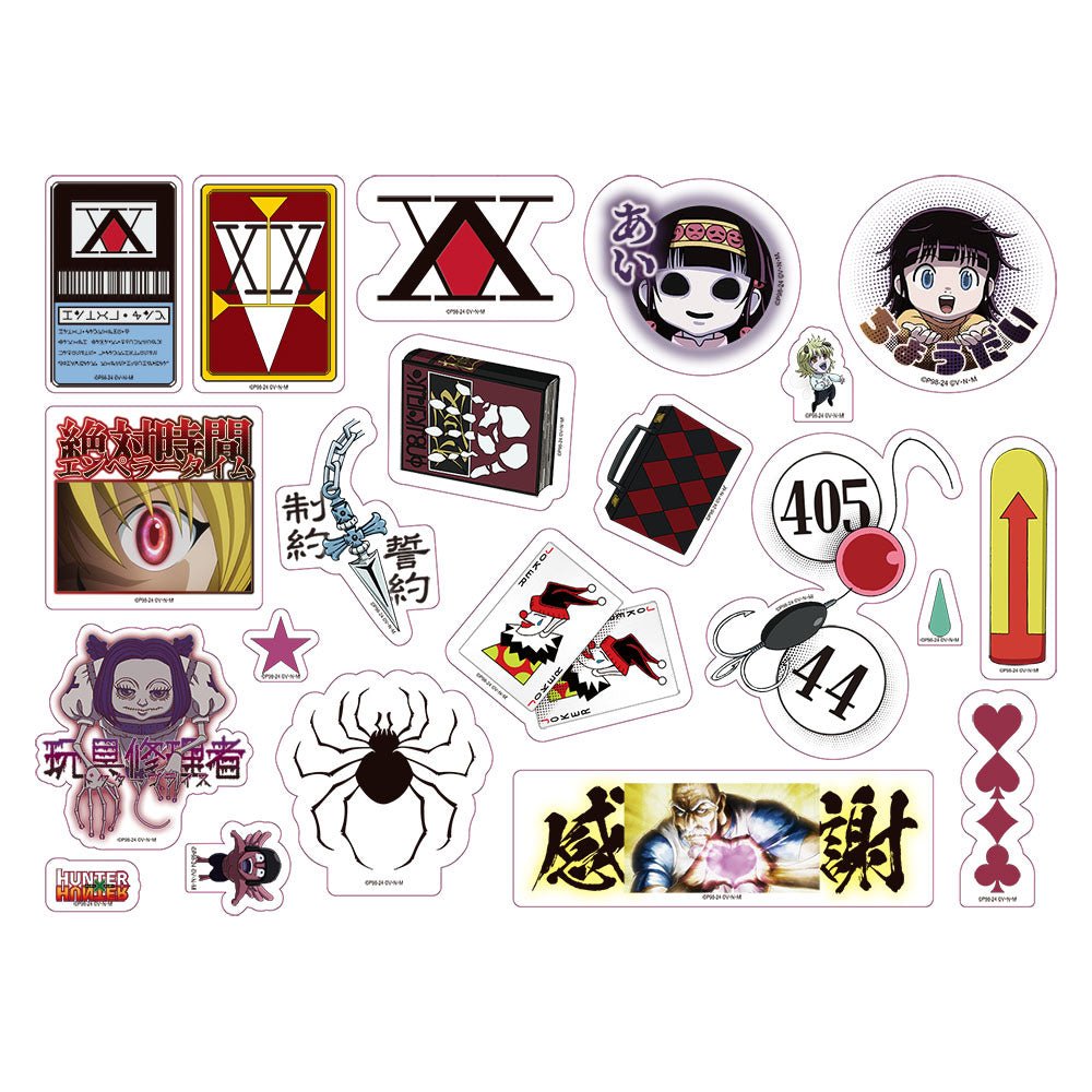 Hunter x Hunter 行李箱貼組 A款 綜合 - Microworks ACG