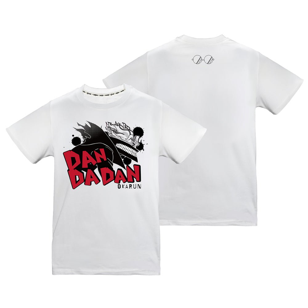 DAN DA DAN 膽大黨 潮流T-shirt 高倉健 白色 - Microworks ACG