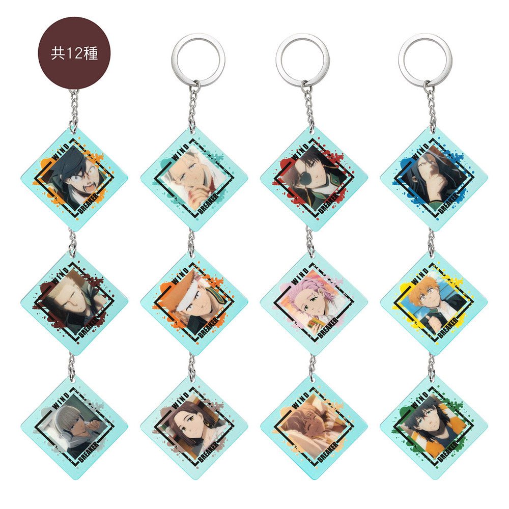 防風少年 壓克力鎖匙扣 綜合 [盲抽] - Microworks ACG