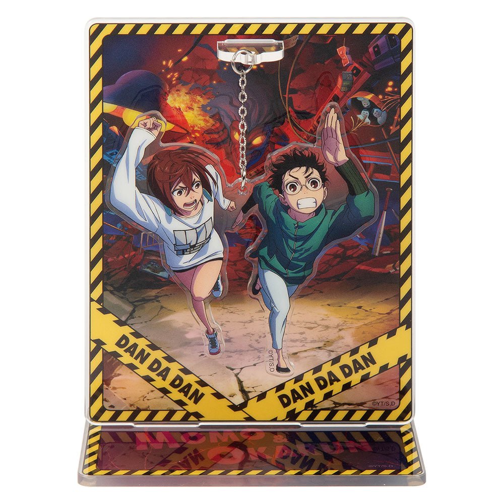 DAN DA DAN 膽大黨 壓克力墜飾立牌組 A款 厄卡倫+綾瀨桃 - Microworks ACG