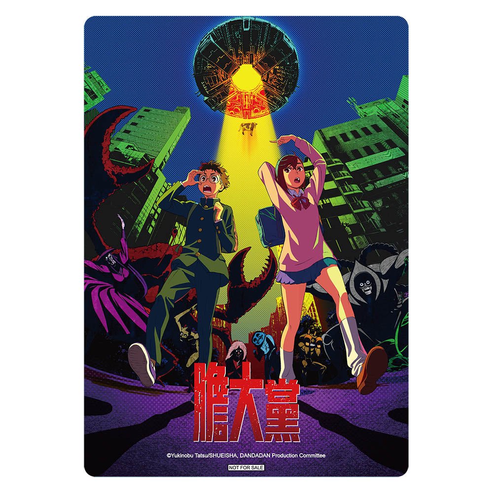 DAN DA DAN 膽大黨 透明書籤 A款 厄卡倫+綾瀨桃 - Microworks ACG