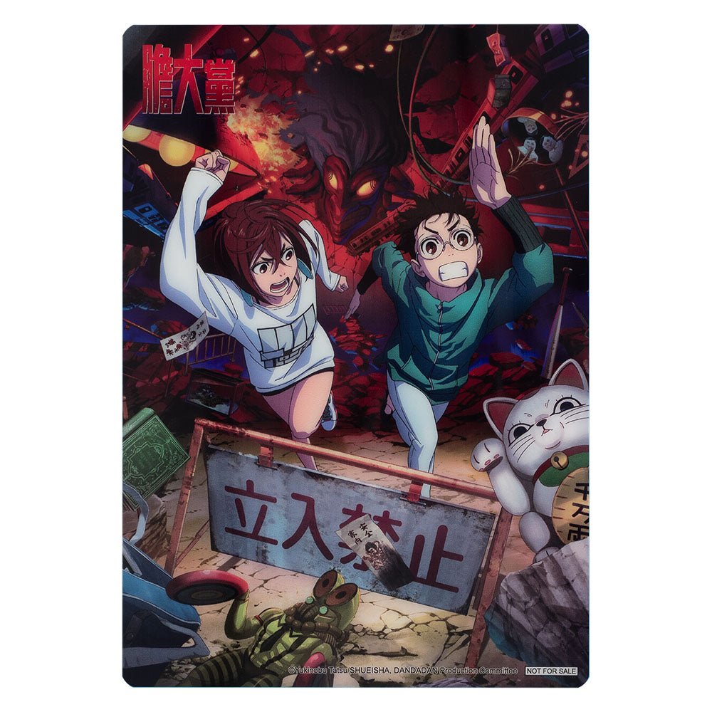 DAN DA DAN 膽大黨 透明書籤 B款 厄卡倫+綾瀨桃 - Microworks ACG