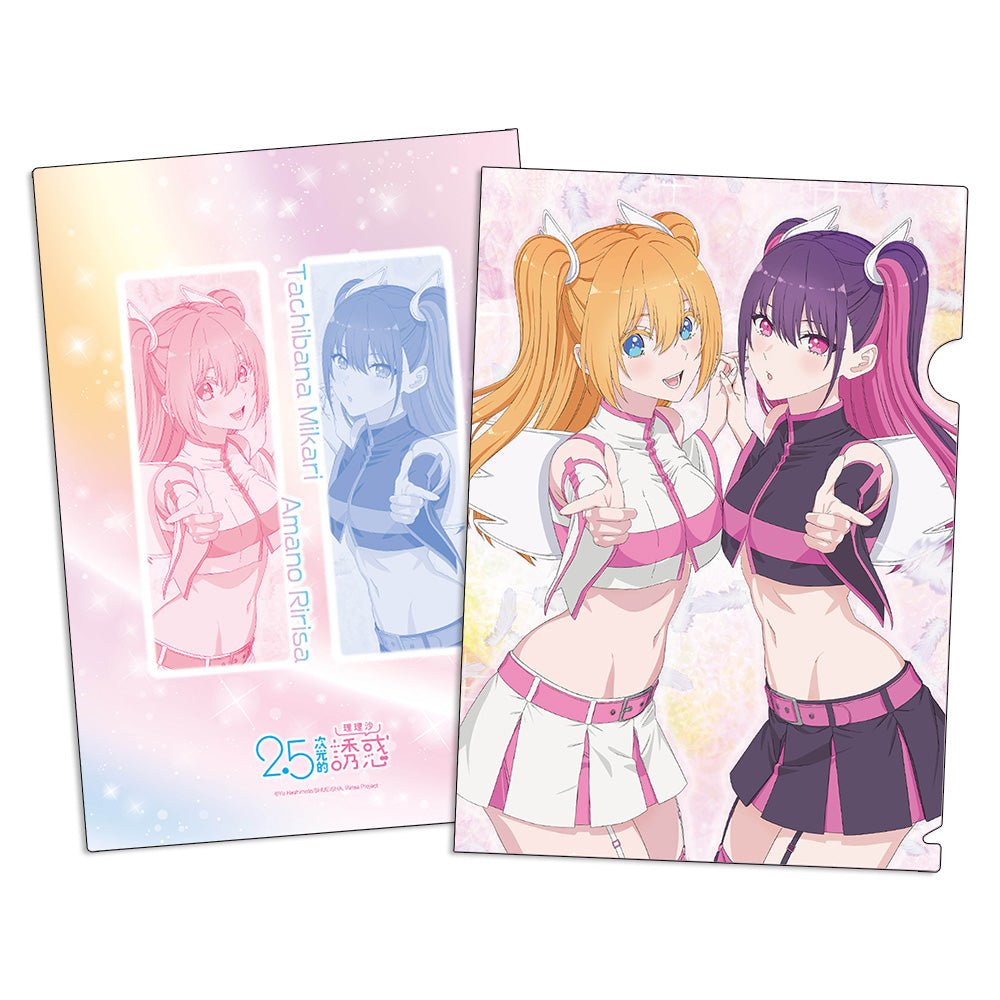 2.5次元的誘惑 A4文件夾 A款 莉莉艾露+美莉艾拉 - Microworks ACG
