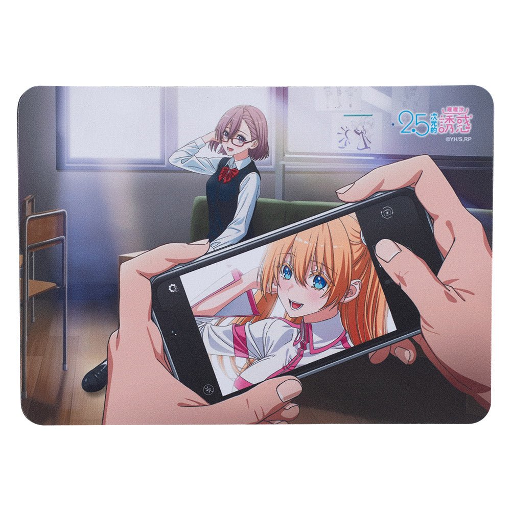 2.5次元的誘惑 滑鼠墊(電競級) A款 理理沙+莉莉艾露 - Microworks ACG