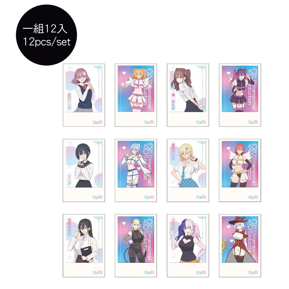 2.5次元的誘惑 拍立得風明信片組(12入) A款 綜合 - Microworks ACG