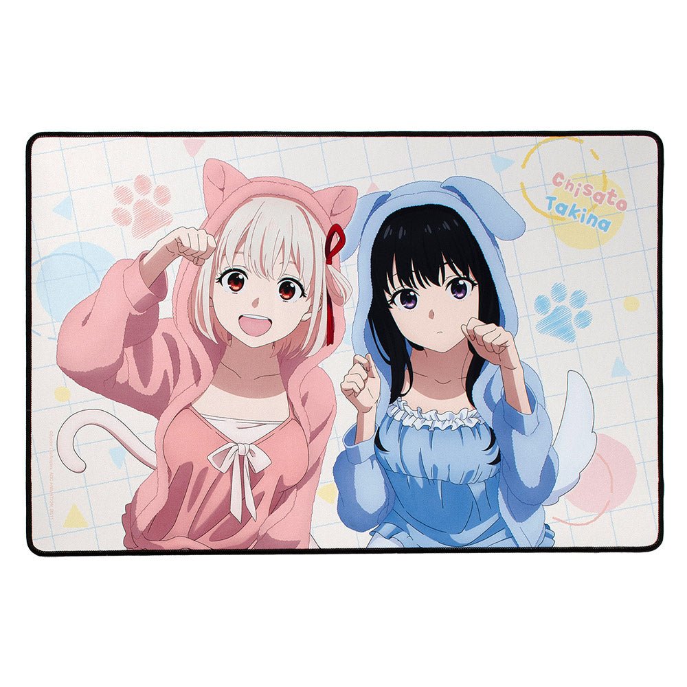 莉可麗絲 布面滑鼠墊(60×40) B款 千束+瀧奈 - Microworks ACG