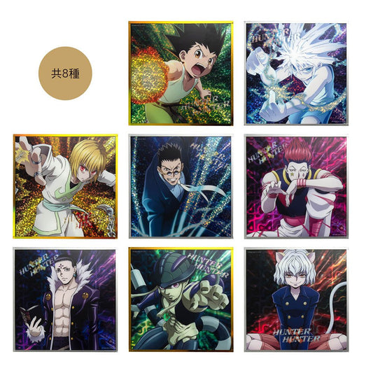 HUNTERxHUNTER 全職獵人 盲抽壓克力色紙(18x18CM) A款 盲抽1張(共8款) - Microworks ACG