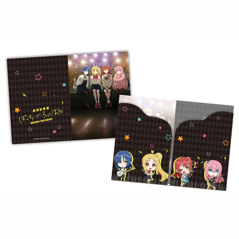 孤獨搖滾！ A4 雙開 Folder 黑色 - Microworks ACG