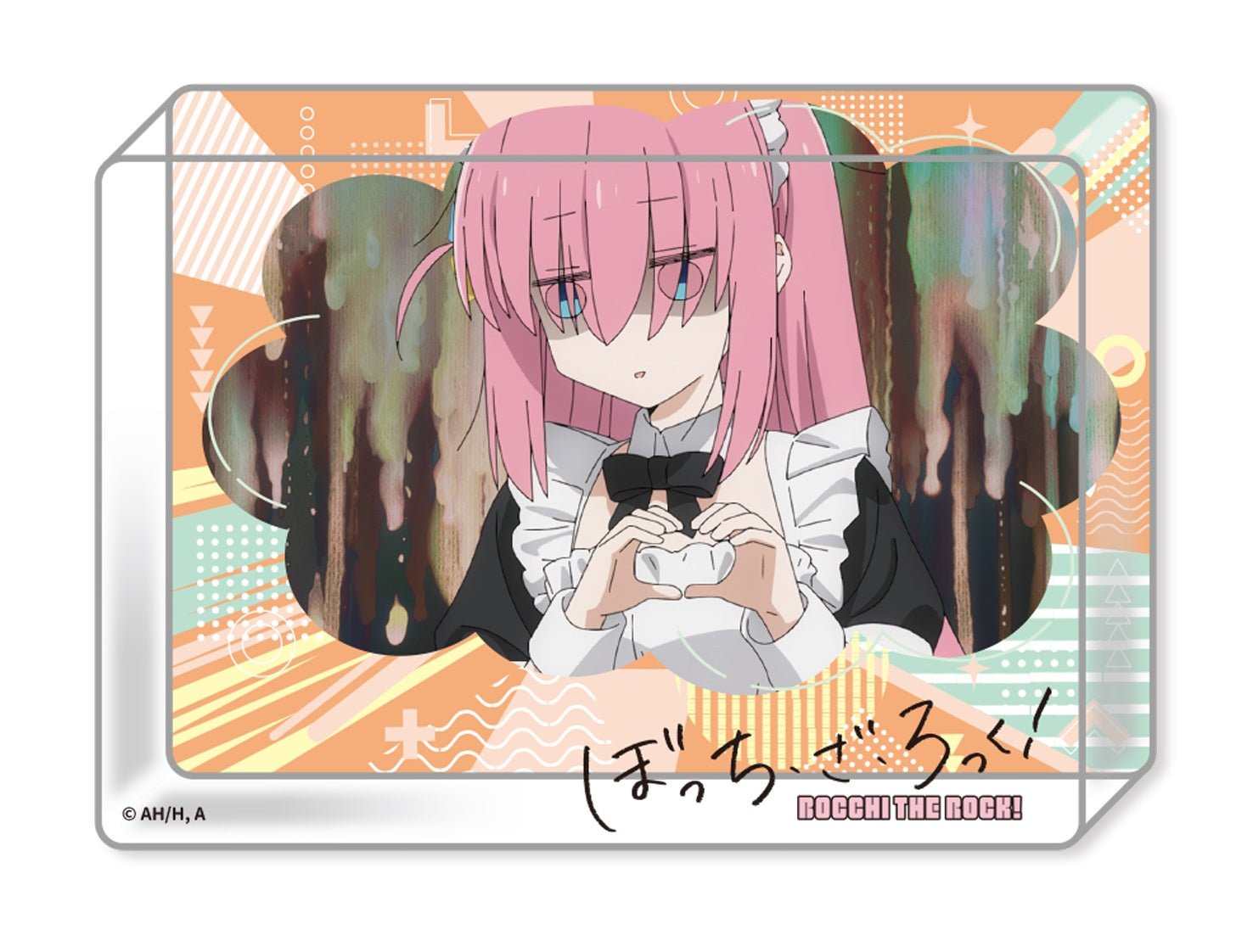 孤獨搖滾！ 壓克力磚(小) 孤獨比心 - Microworks ACG