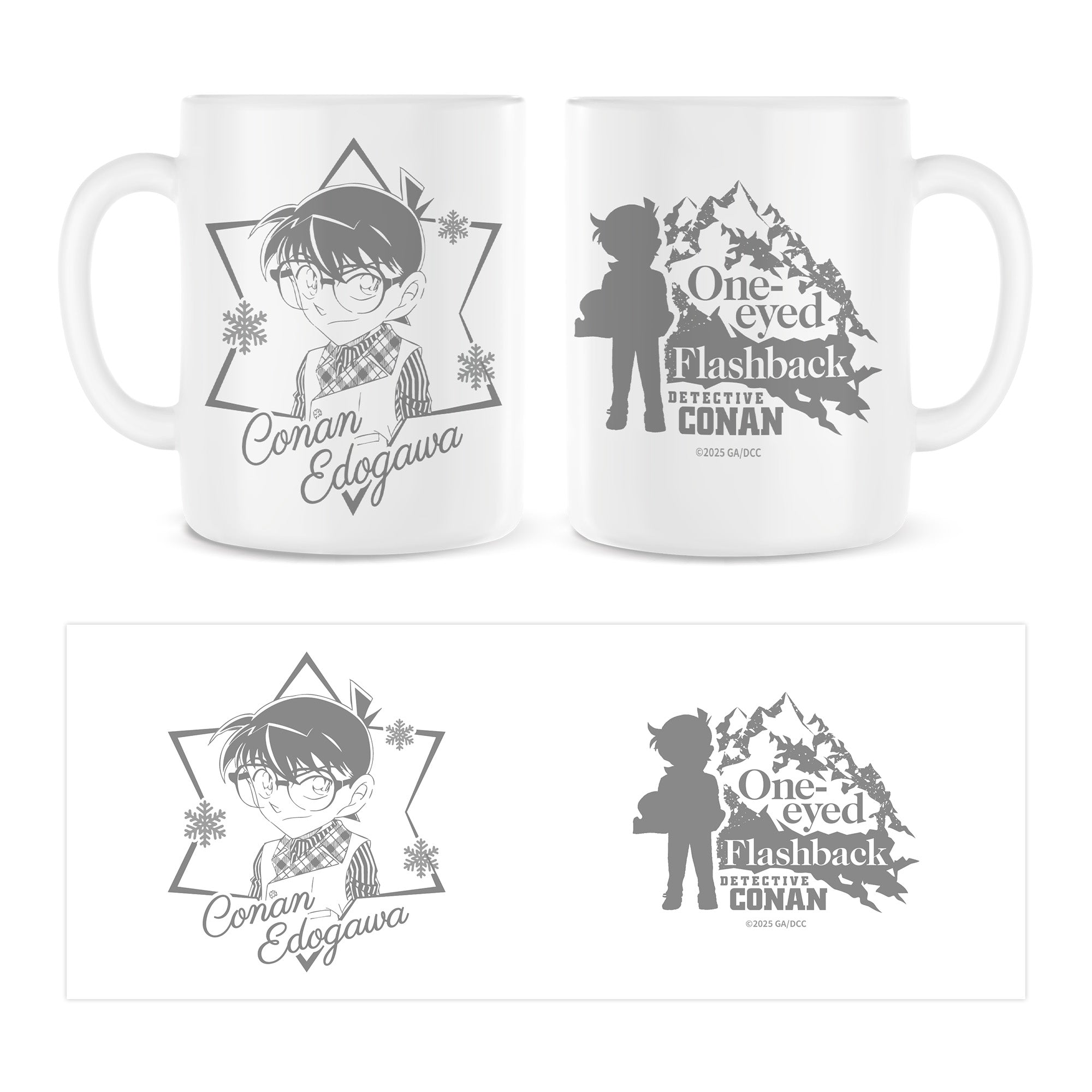 名偵探柯南：獨眼的殘像 陶瓷杯 雪山 - Microworks ACG